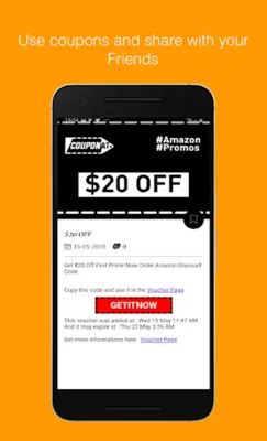 Coupons for Amazon discount pr android App screenshot 2